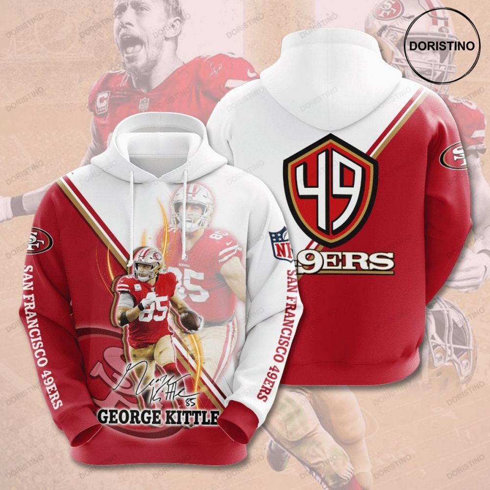San Francisco 49ers 3d Ztqov Limited Edition 3d Hoodie
