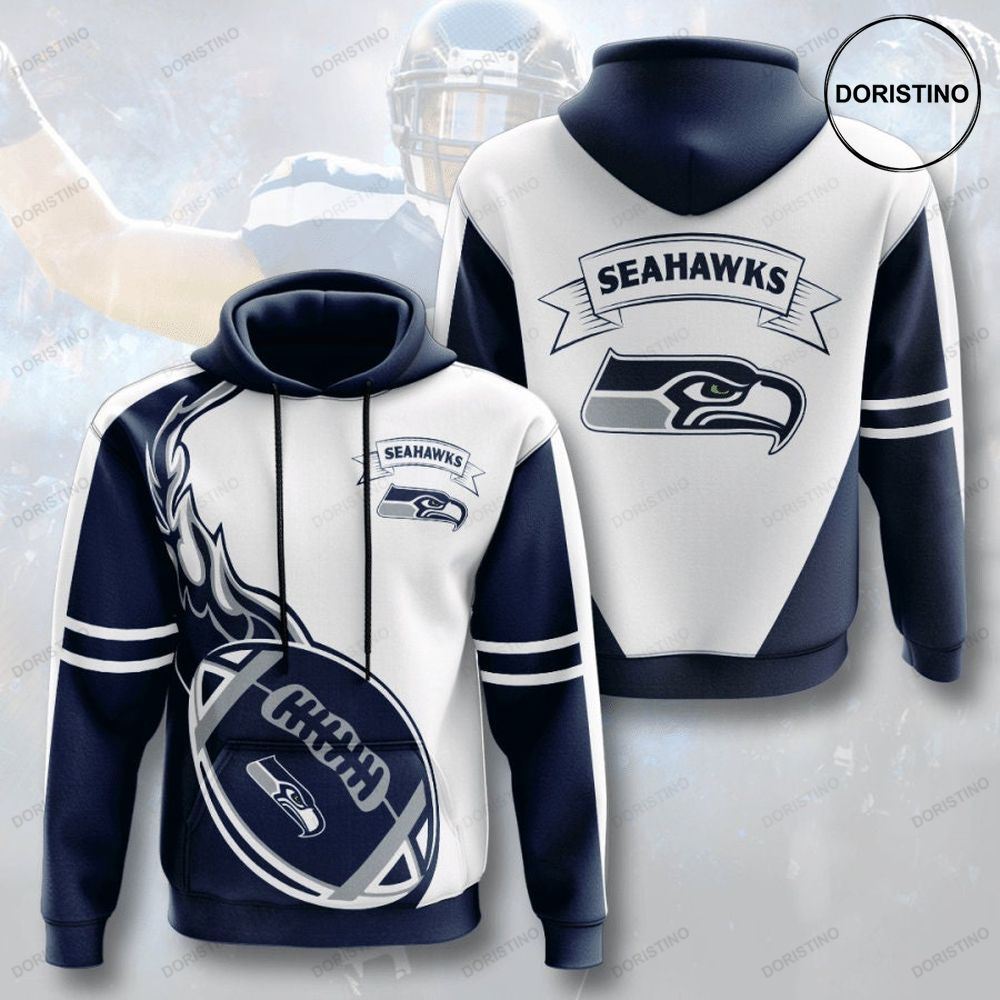 Seattle Seahawks 3d Ll605 All Over Print Hoodie