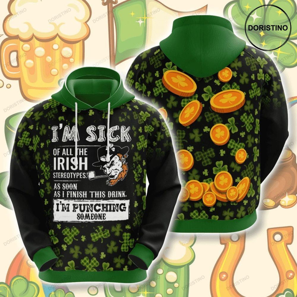 St Patricks Day 3d Mwr4a Awesome 3D Hoodie