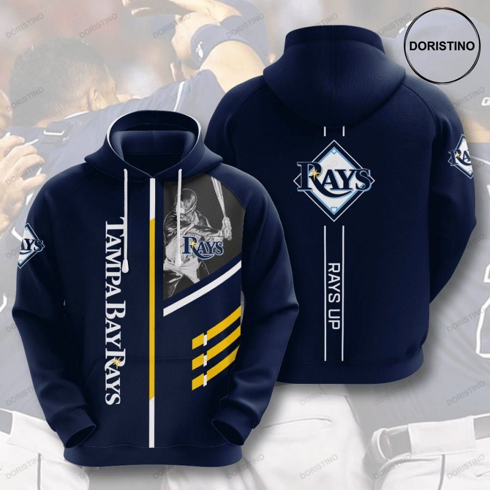 Tampa Bay Rays 3d 0bu13 Awesome 3D Hoodie