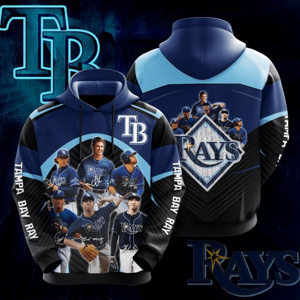 Tampa Bay Rays 3d Guclo Awesome 3D Hoodie