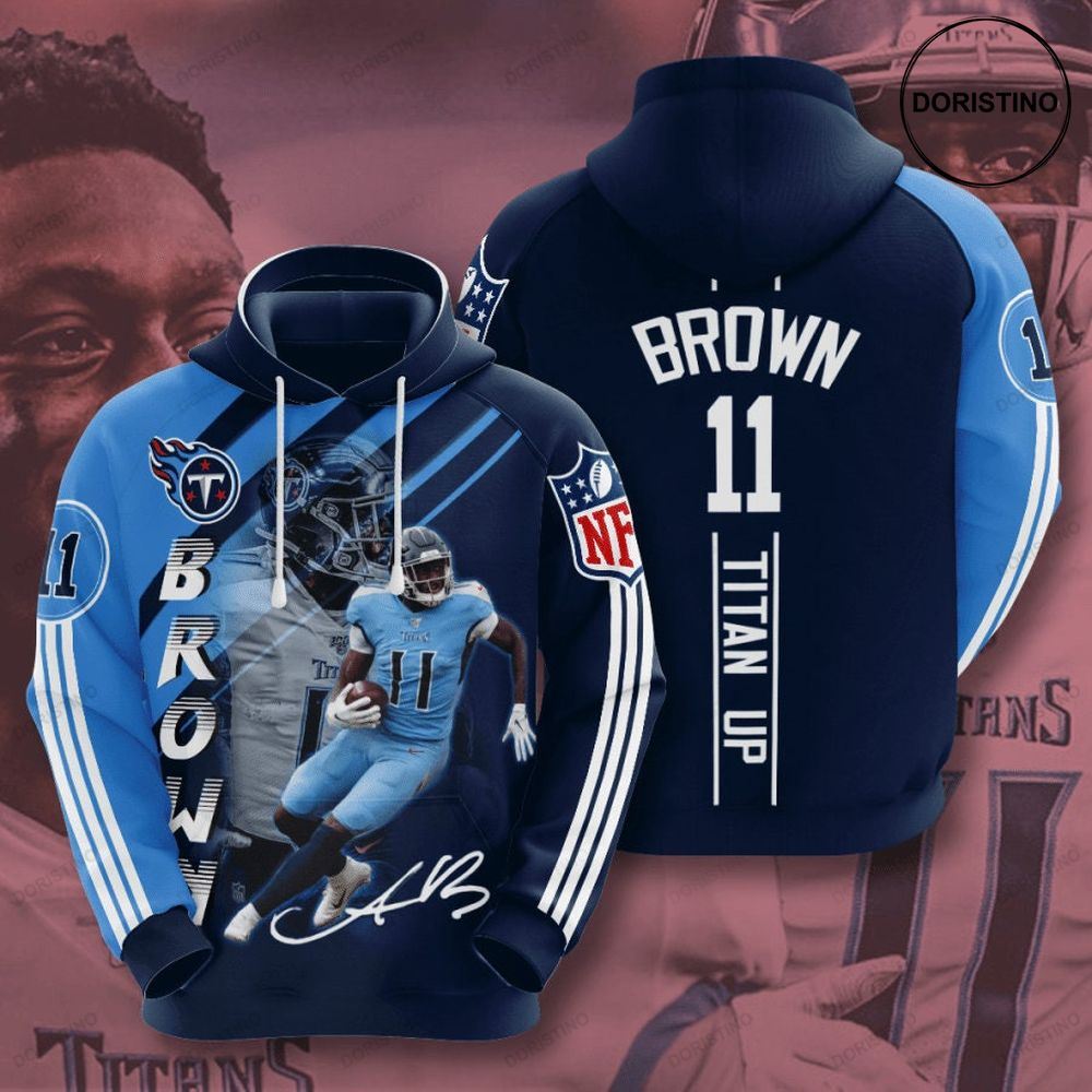 Tennessee Titans 3d Euzzk Limited Edition 3d Hoodie