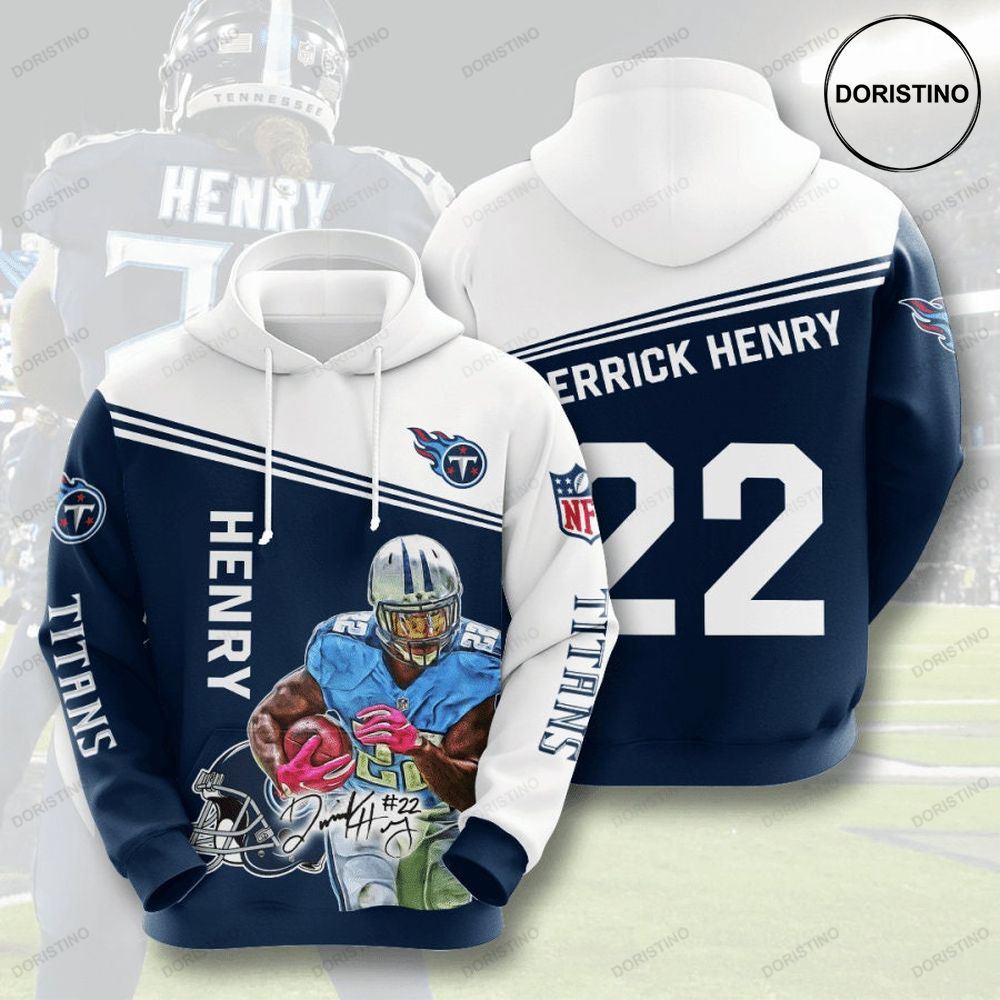 Tennessee Titans 3d Nxml2 All Over Print Hoodie