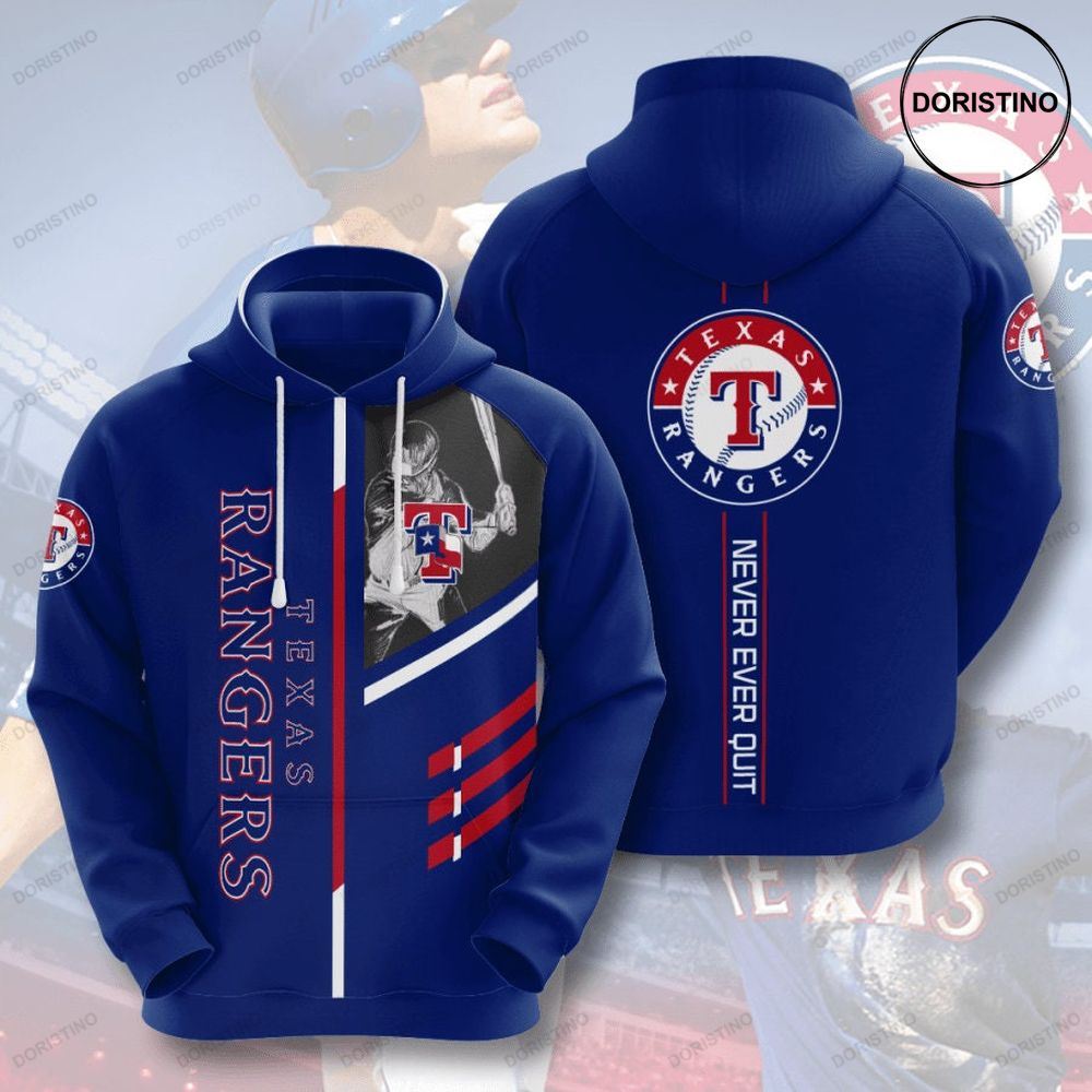 Texas Rangers 3d Limited Edition 3d Hoodie