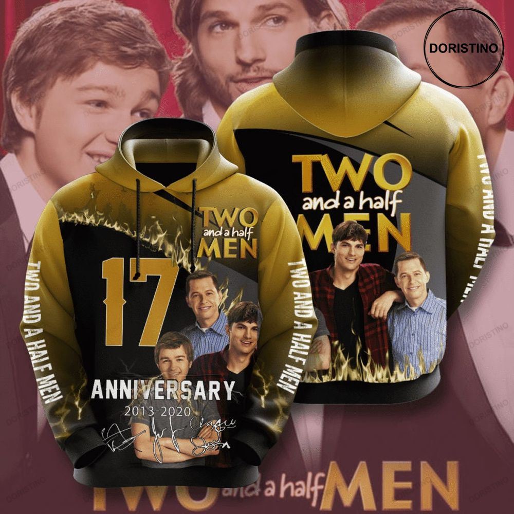 Two And A Half Men 3d All Over Print Hoodie