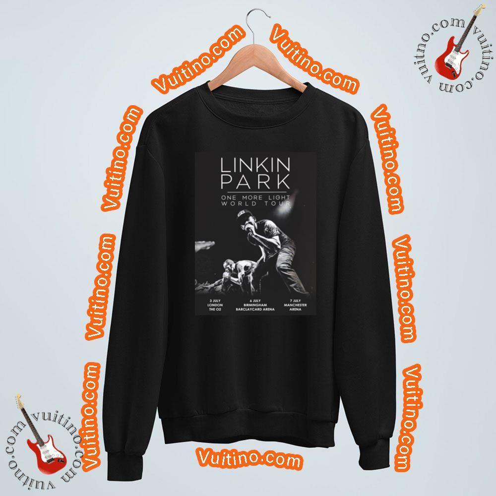 Art Linkin Park One More Light 2017 Uk Tour Shirt