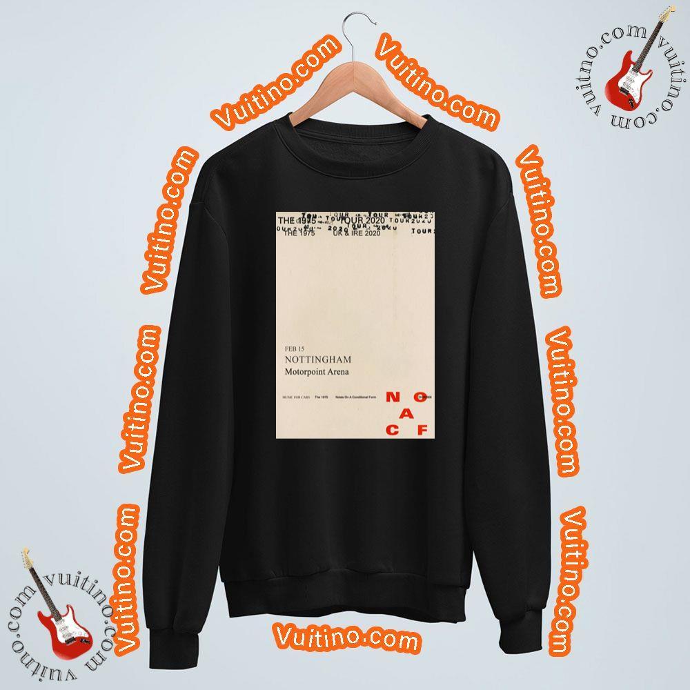 Art The 1975 Notes On A Conditional Form Uk 2020 Nottingham Motorpoint Arena Apparel