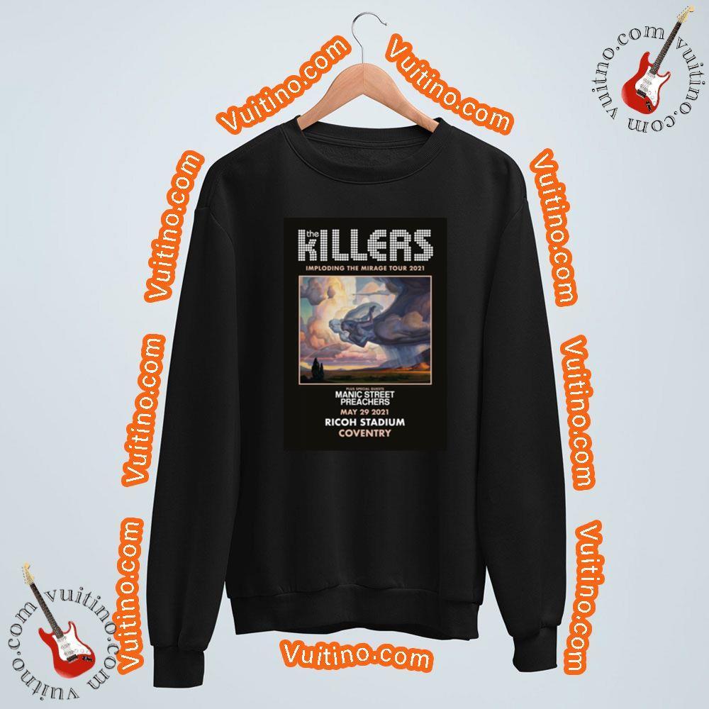 Art The Killers Imploding The Mirage 2021 Coventry Ricoh Stadium 2905 Merch