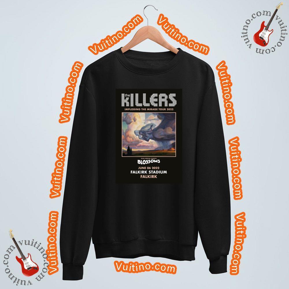 Art The Killers Imploding The Mirage 2022 Falkirk Stadium 0606 Shirt