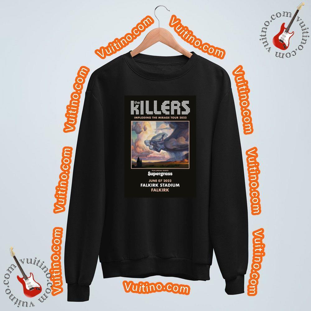 Art The Killers Imploding The Mirage 2022 Falkirk Stadium 0706 Shirt