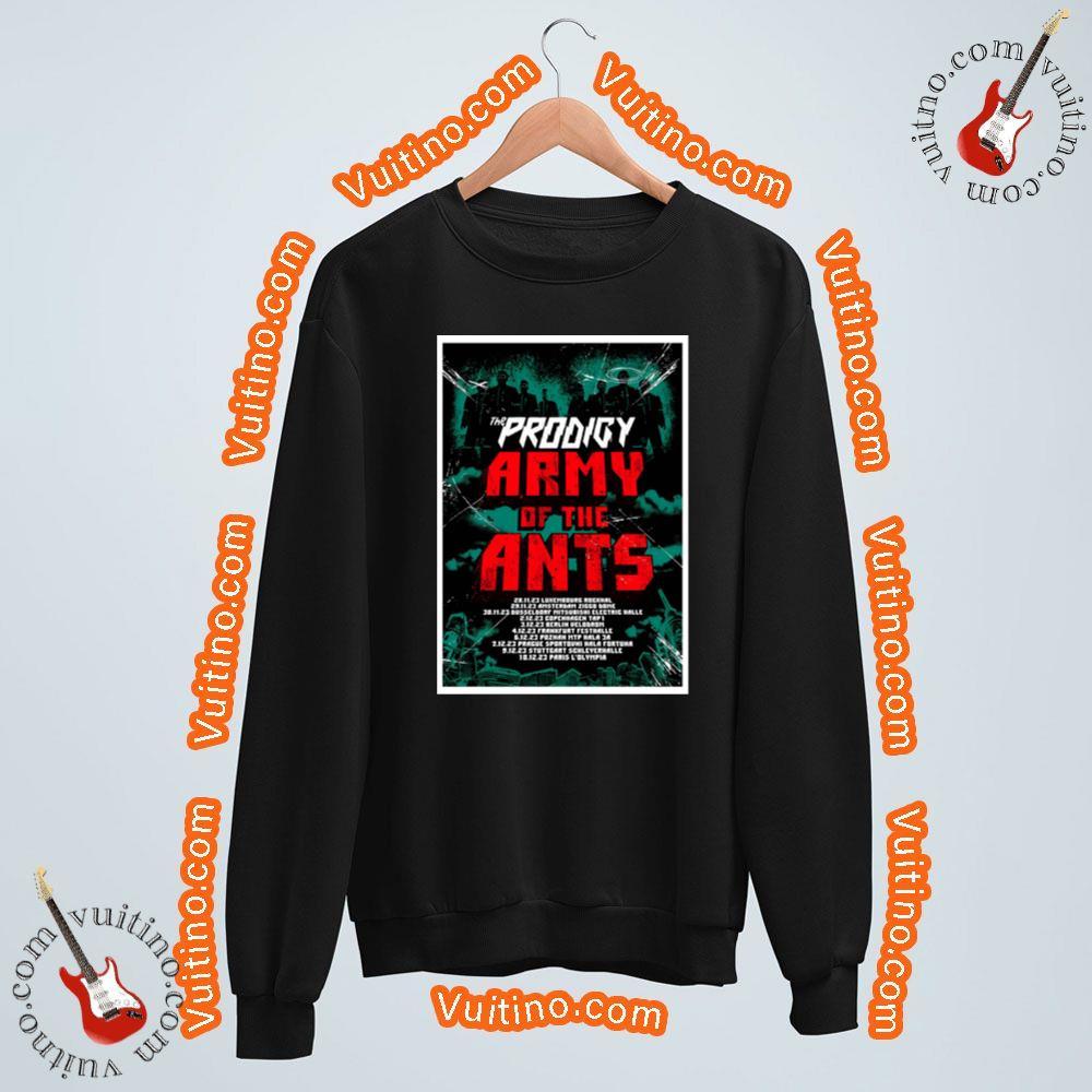 Art The Prodigy Army Of The Ants 2023 European Tour Shirt
