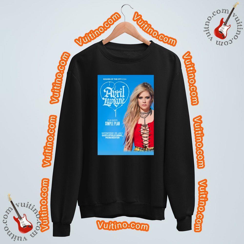 Avril Lavigne Love Sux 2024 Uk Tour Manchester Castlefield Bowl Shirt