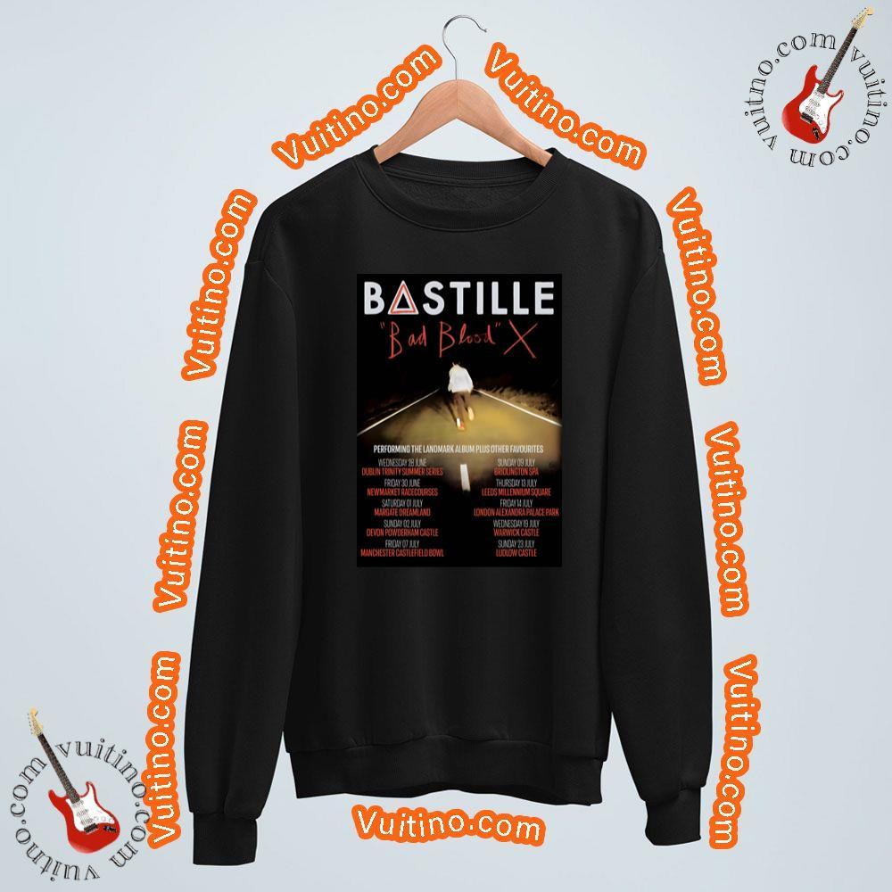 Bastille Bad Blood X 10th Anniversary 2023 Uk Tour Apparel