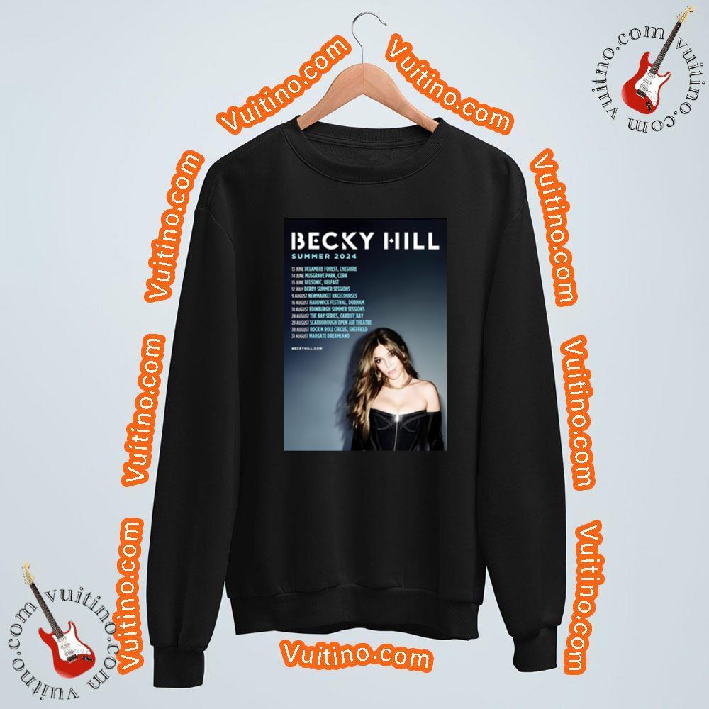 Becky Hill Summer 2024 Uk Tour Shirt