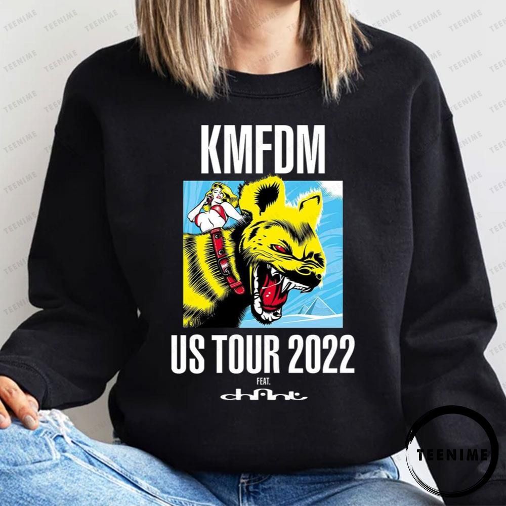 Kmfdm Us Tour 2022 Limited Edition Shirts