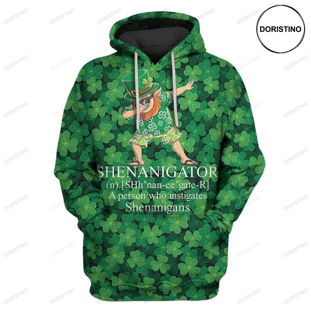 Shenanigator St Patricks Day Limited Edition 3d Hoodie