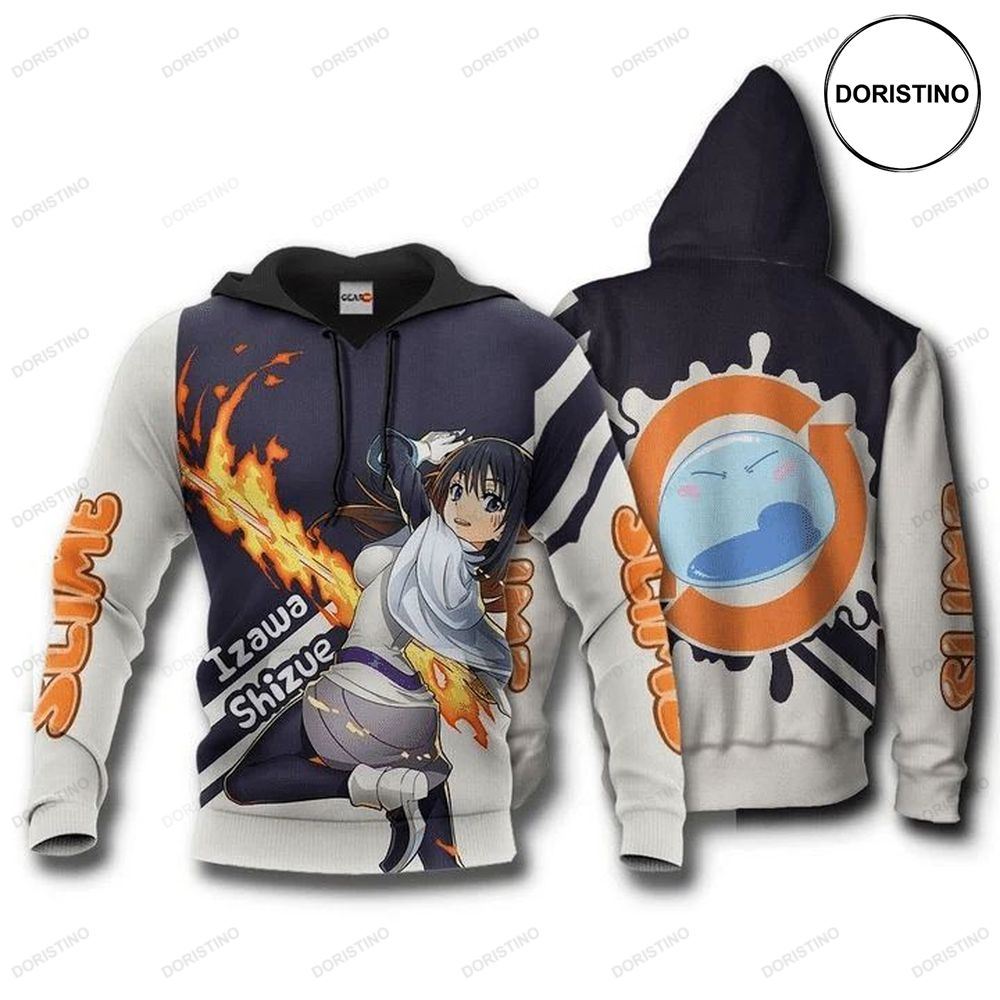 Slime Izawa Shizue Tensura Anime Manga All Over Print Hoodie