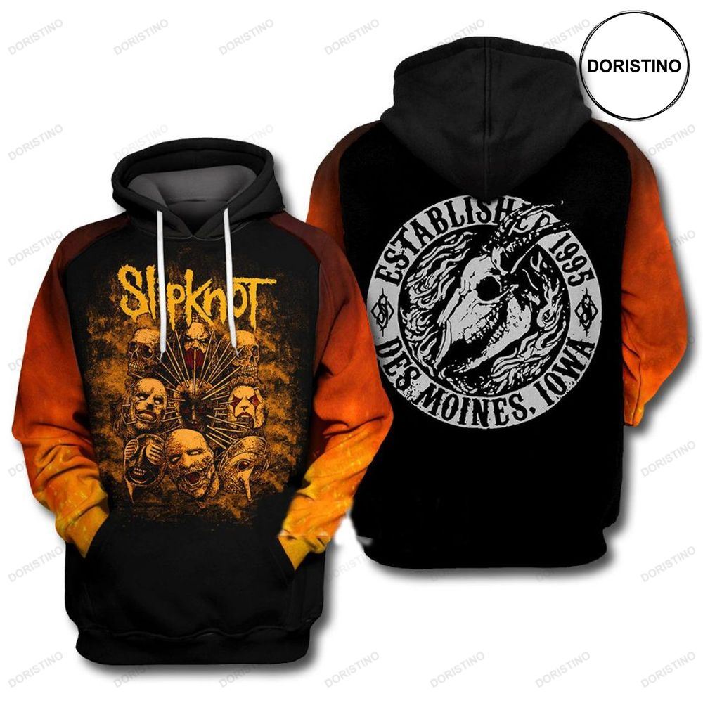 Slipknot Iowa Skull 1995 Limited Edition 3d Hoodie