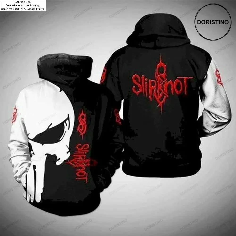Slipknot Lovers Punisher White Logo Black Background Limited Edition 3d Hoodie