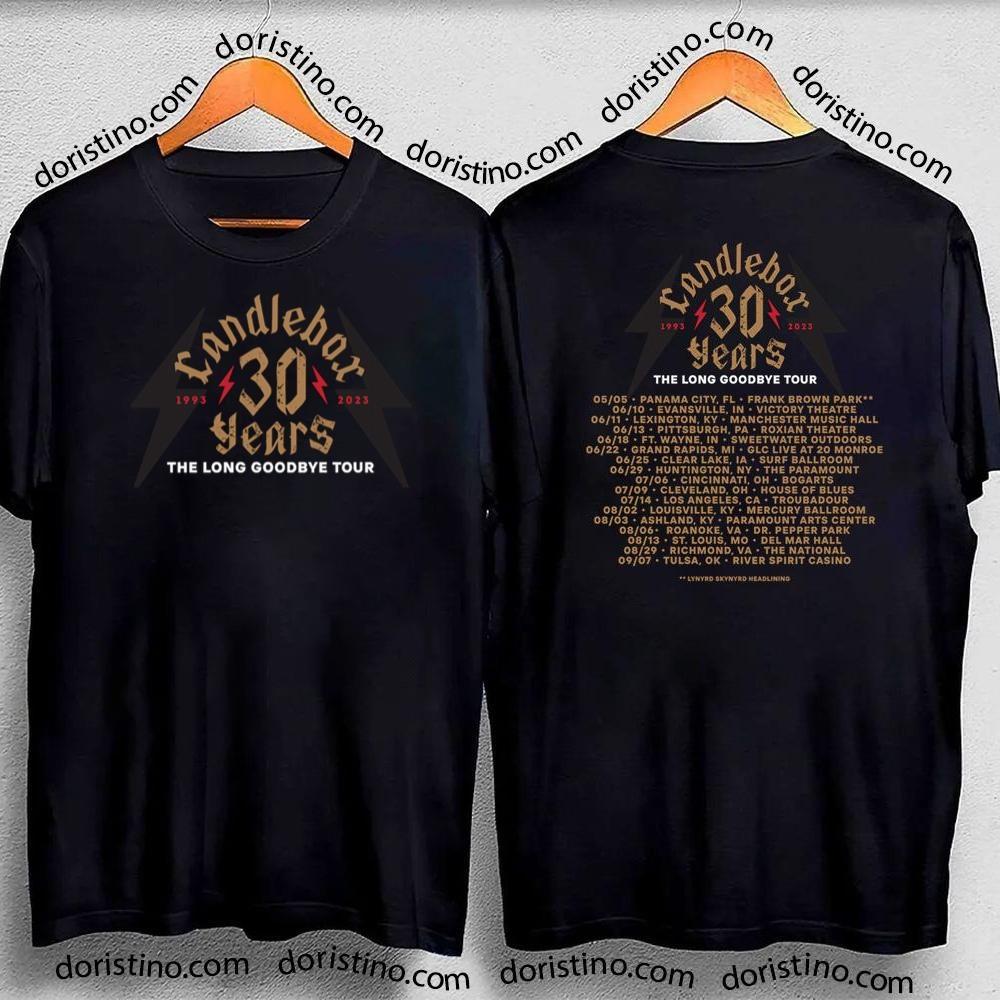 30 Years Seattle American Made 1993 2023 Tour Dates Double Sides Shirt
