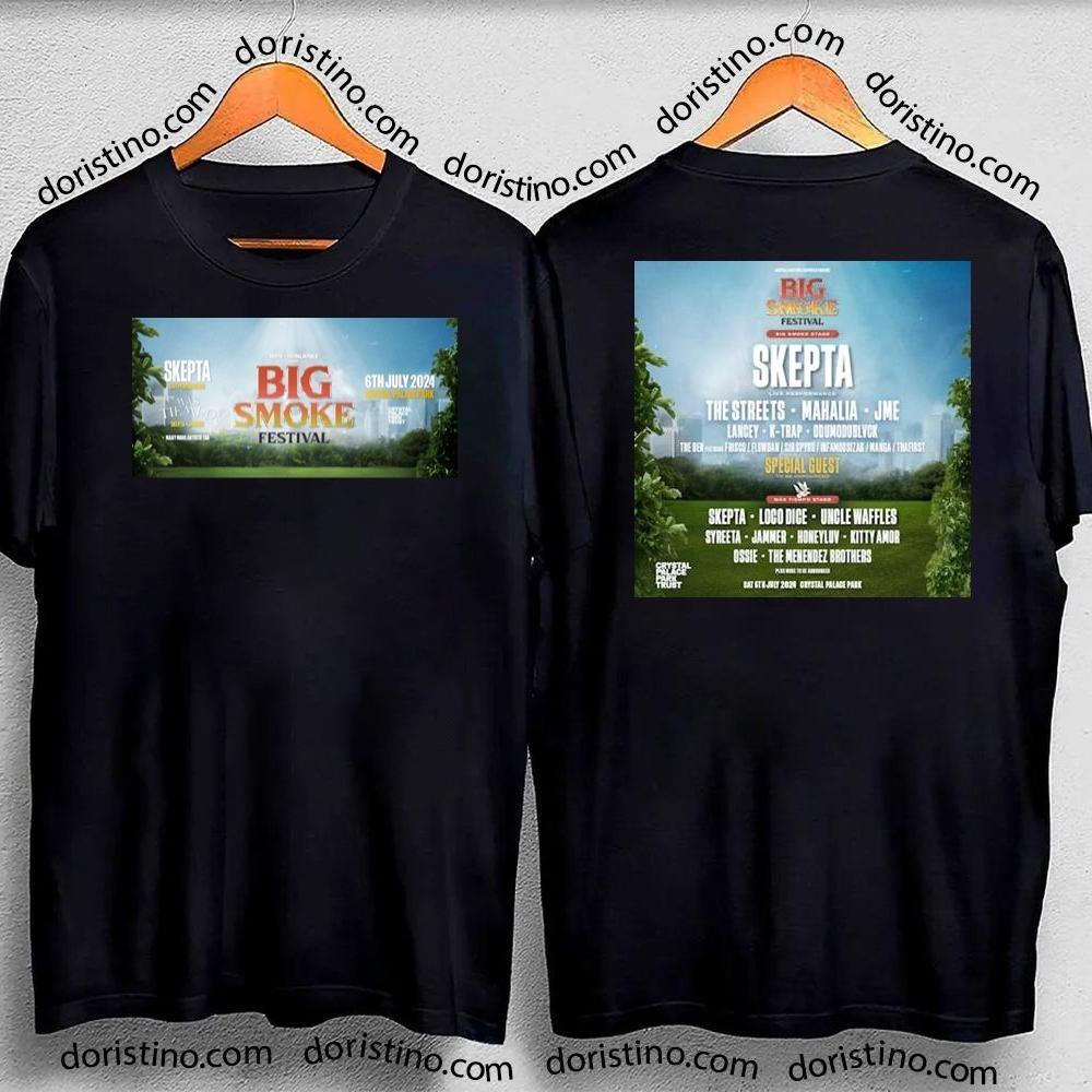 Big Smoke Festival 2024 Double Sides Tshirt