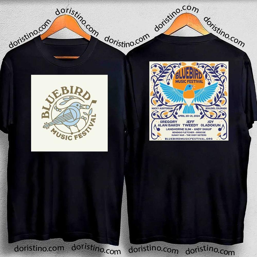 Bluebird Music Festival 2024 Double Sides Awesome Shirt
