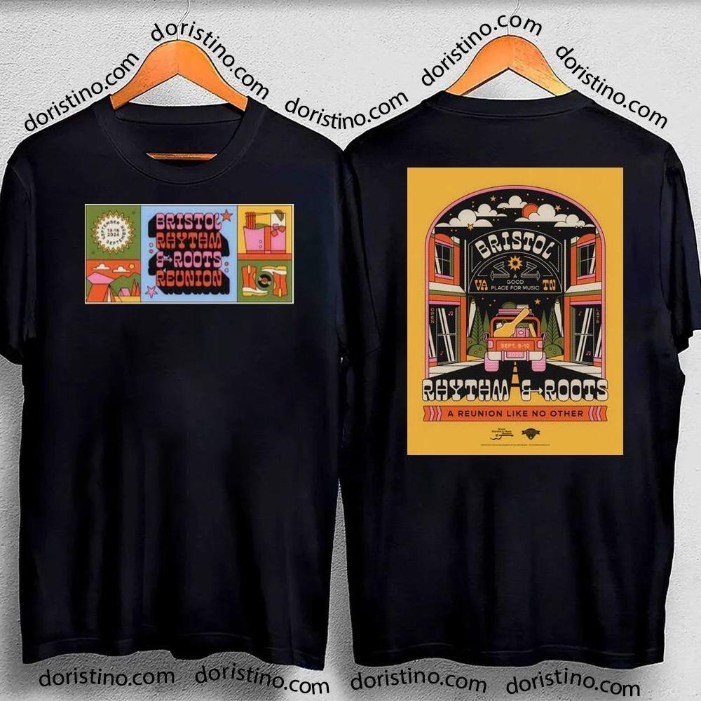 Bristol Rhythm And Roots 2024 Double Sides Shirt