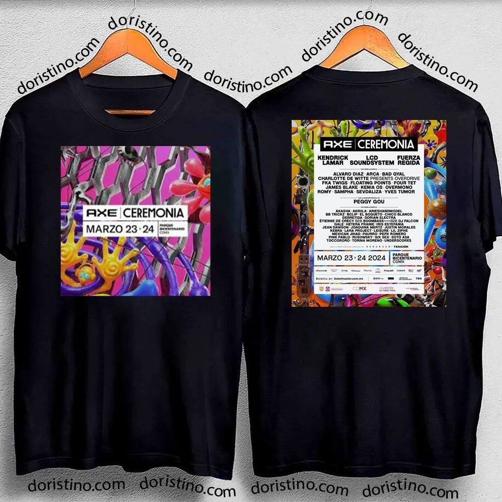 Ceremonia Festival 2024 Double Sides Awesome Shirt