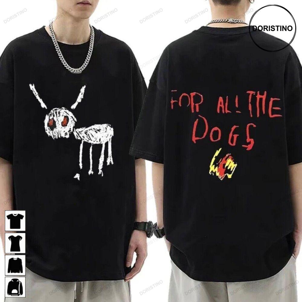 Drake For All The Dogs Album World Tour 2023 Double Sides Shirt