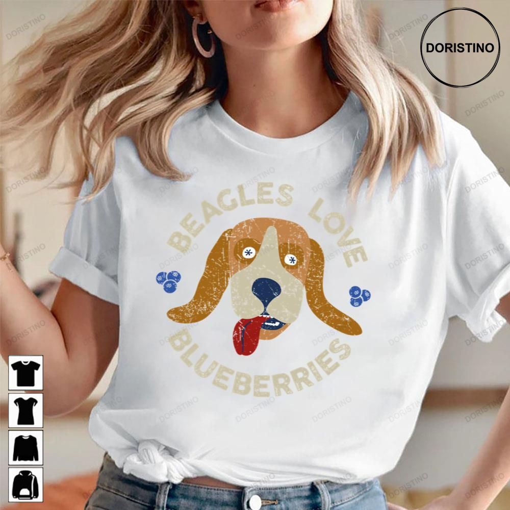 Beagles Love Blueberries Awesome Shirts