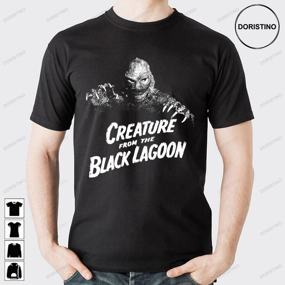 Black White Creature From The Black Lagoon Limited Edition T-shirts