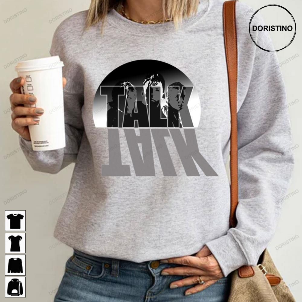 Black White Talk Talk Awesome Shirts