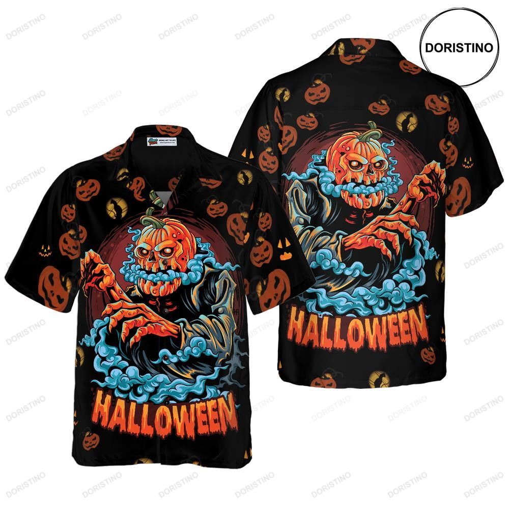 Scary Pumpkin For Halloween Night Limited Edition Hawaiian Shirt