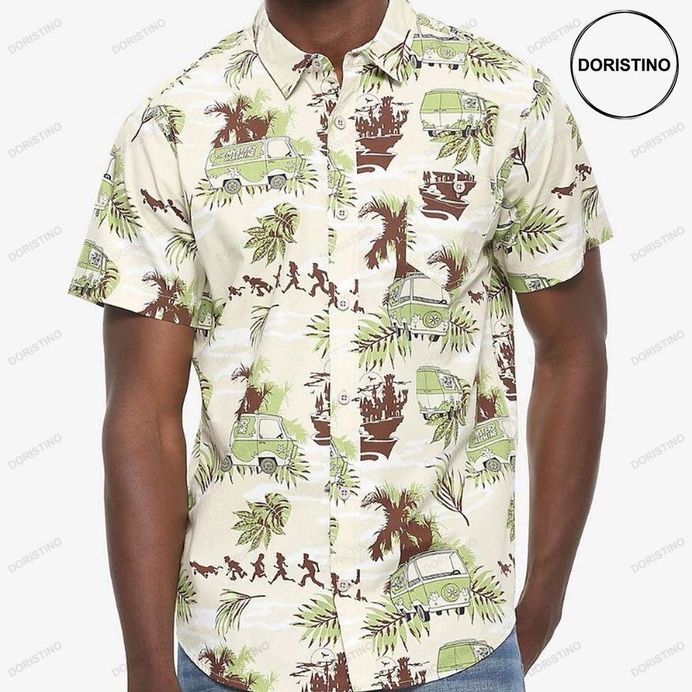 Scooby Doo Mystery Machine Tropical Limited Edition Hawaiian Shirt