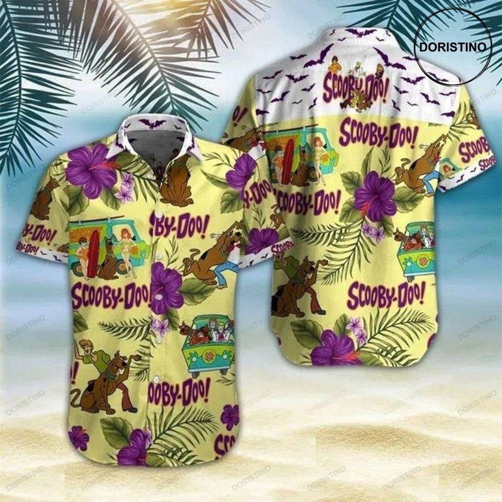 Scooby Doo Tropical Hawaiian Shirt
