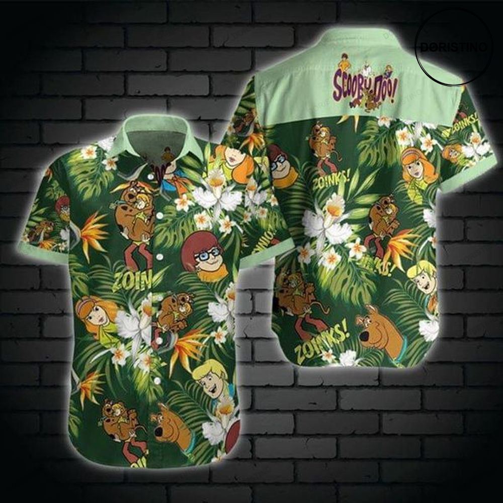 Scooby Doo Zoinks Awesome Hawaiian Shirt