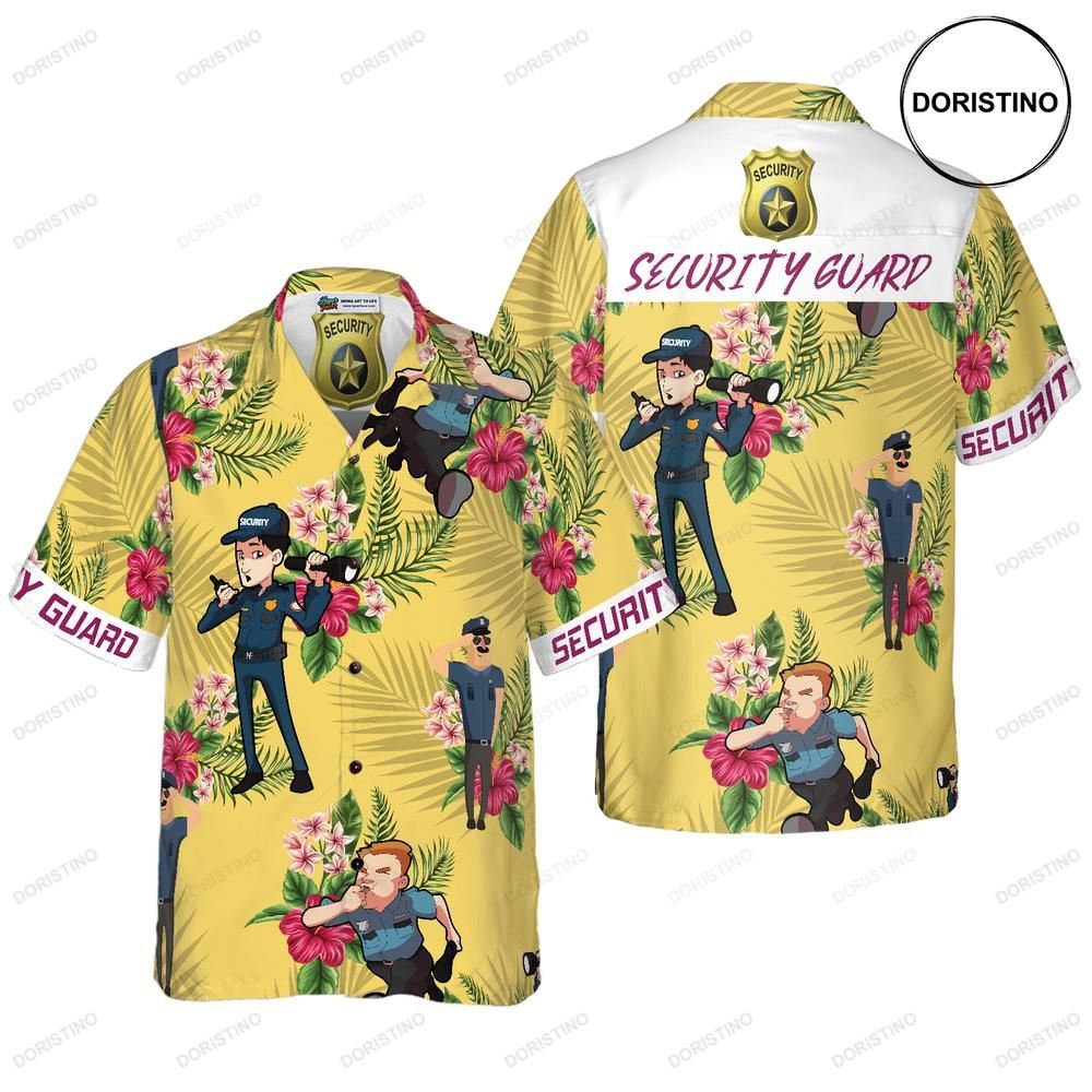 Security Guard Limited Edition Hawaiian Shirt