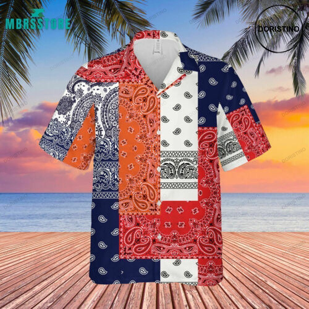 Short Sleeve Button Up Unique Pattern Hawaiian Shirt