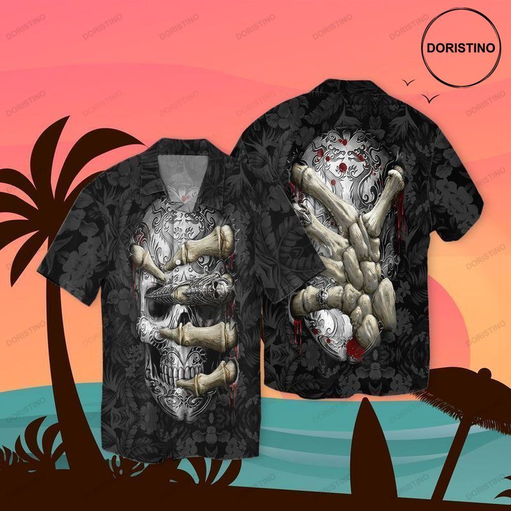 Skeleton Hawaiian Shirt