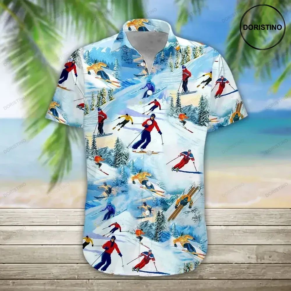 Skiing Lover Limited Edition Hawaiian Shirt