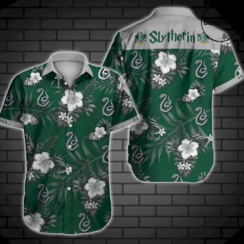 Slytherin Harry Potter Logo Awesome Hawaiian Shirt