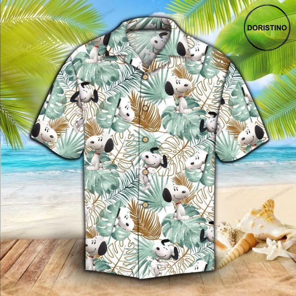 Snoopy Tropical Hawaiian Shirt