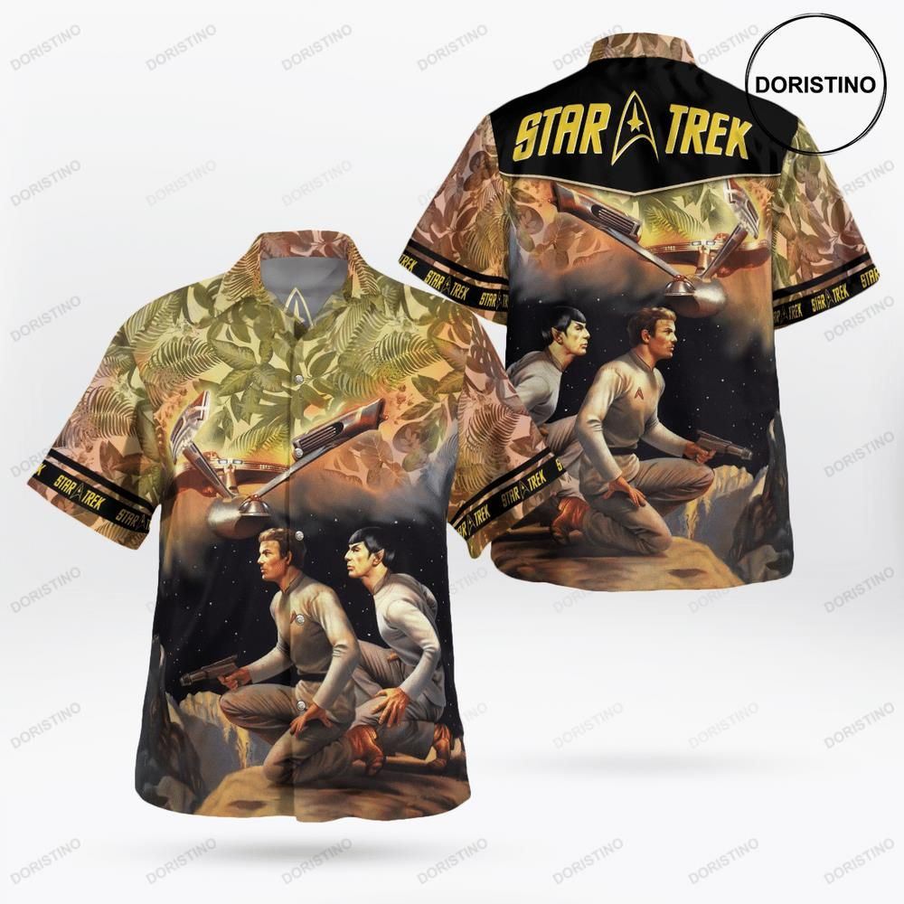 Star Trek Movies Tropical Hawaiian Shirt