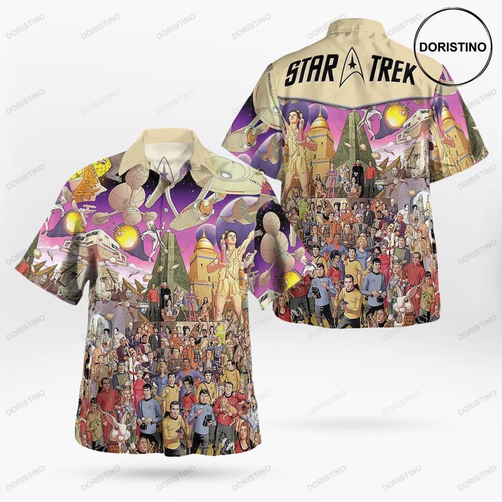 Star Trek The Original Series 50th Anniversary Comics Awesome Hawaiian Shirt