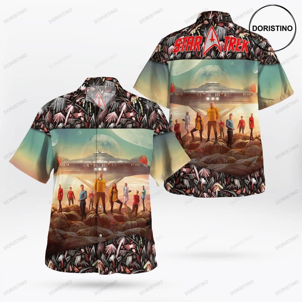 Star Trek Tropical Palms Hawaiian Shirt