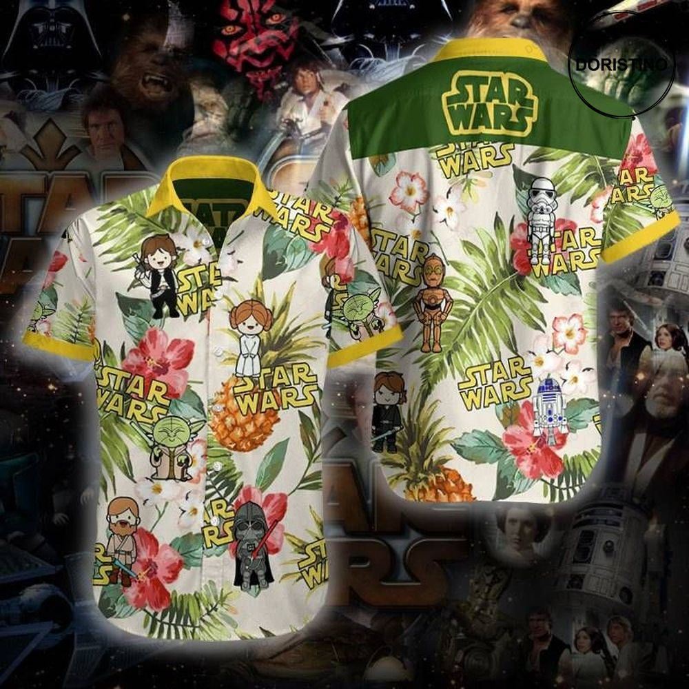 Star Wars Chibi Limited Edition Hawaiian Shirt