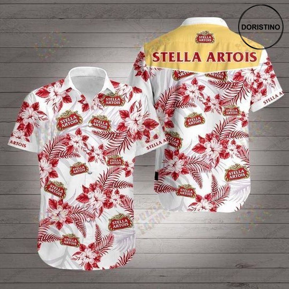 Stella Artois U Limited Edition Hawaiian Shirt