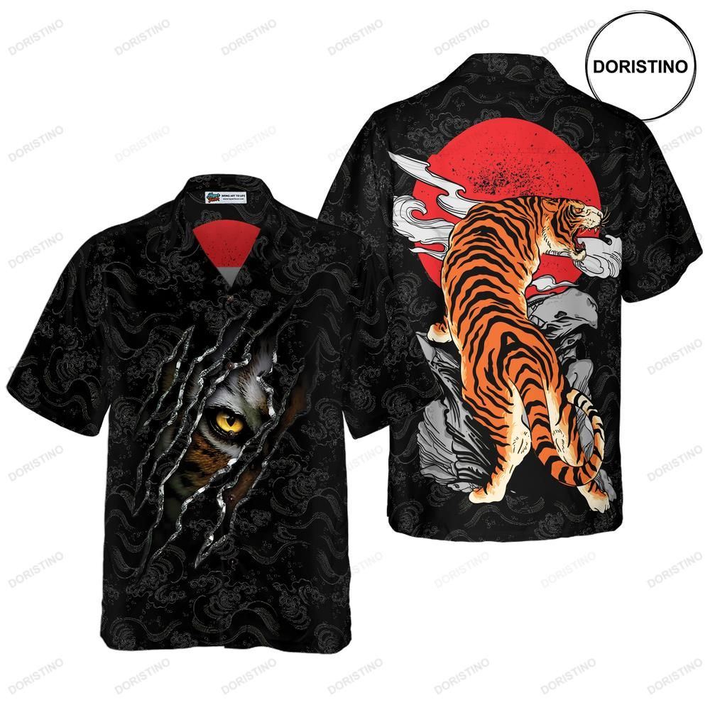 Strong Like A Tiger For Men Limited Edition Hawaiian Shirt