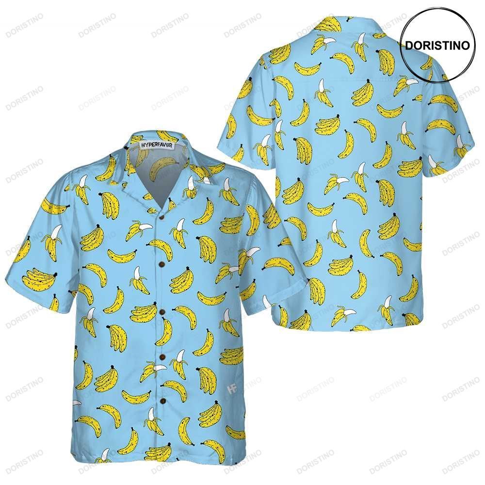 Summer Banana Seamless Pattern Funny Banana For Adults Banana Pattern Limited Edition Hawaiian Shirt