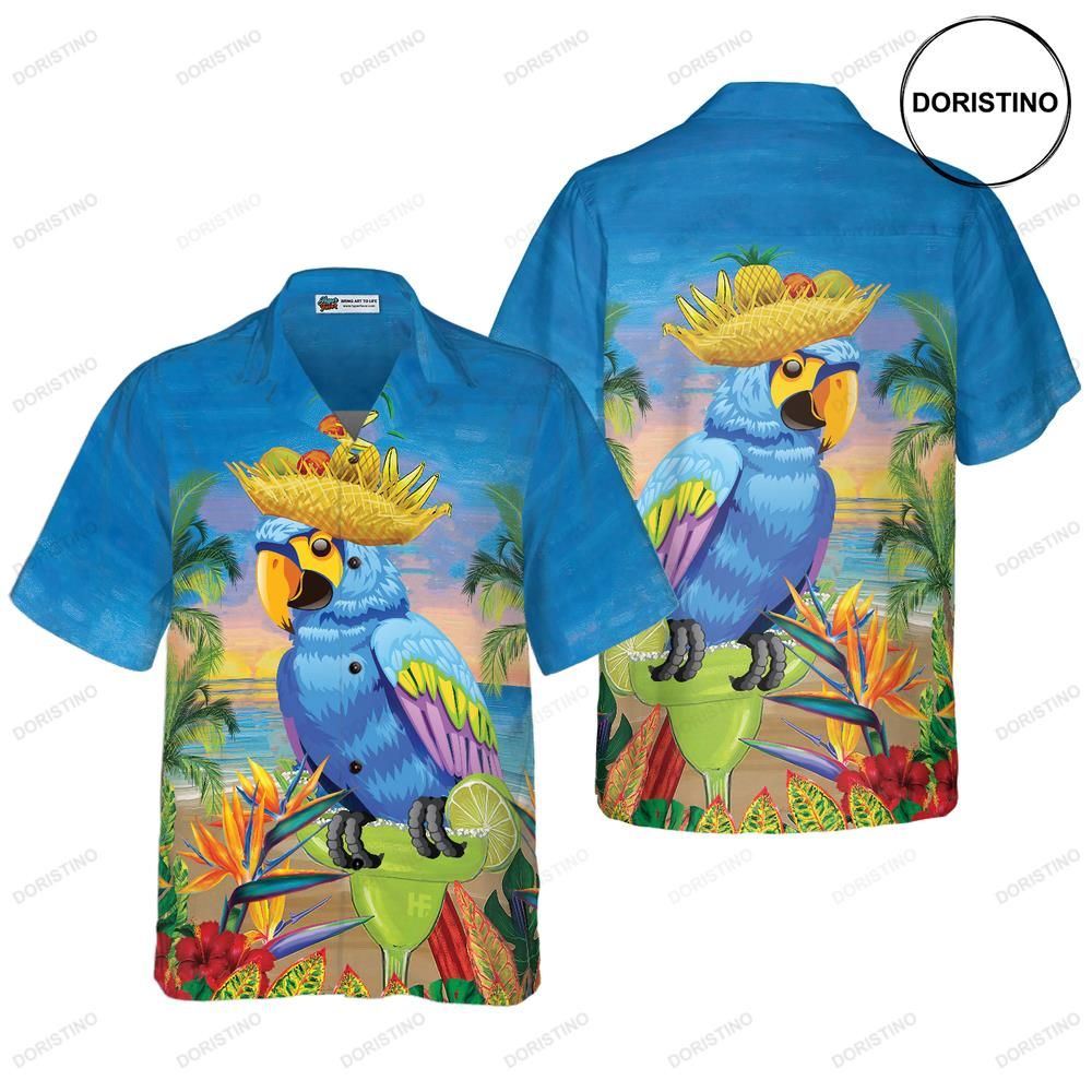 Summer Beach Parrot Limited Edition Hawaiian Shirt